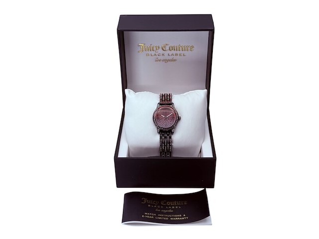 Juicy couture black label dameshorloge - inclusief doos - afbeelding 1 van  7