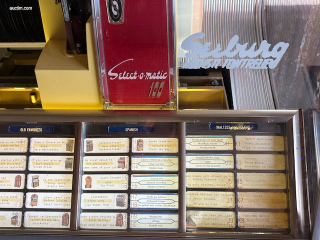 Jukebox seeburg - afbeelding 12 van  12