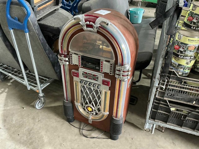 Jukebox vintagelook - afbeelding 1 van  5