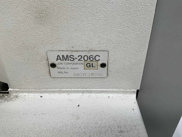 Juki ams-206c computergestuurde, elektronische 1-naalds patroon- en grendelmachine - afbeelding 4 van  8