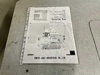 Juki mo-816 5-draads lockmachine - afbeelding 8 van  9