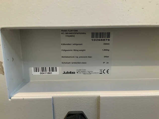 Julabo - flw11006 - 11kw circulerende koeler - afbeelding 11 van  12