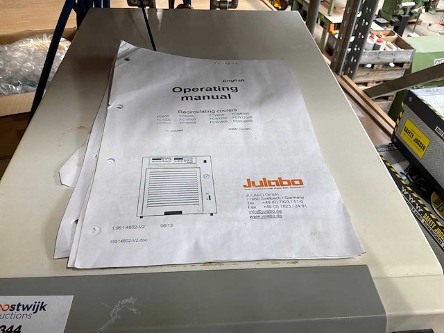 Julabo fc 600 recirculatiekoeler - afbeelding 5 van  8