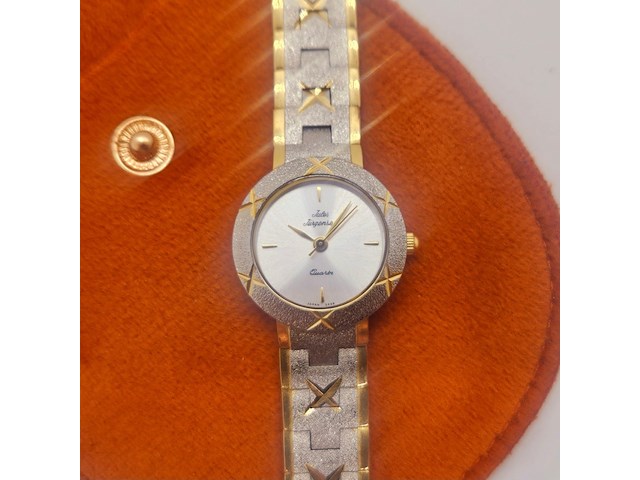 Jules jürgensen frosted two tone horloge - afbeelding 1 van  5
