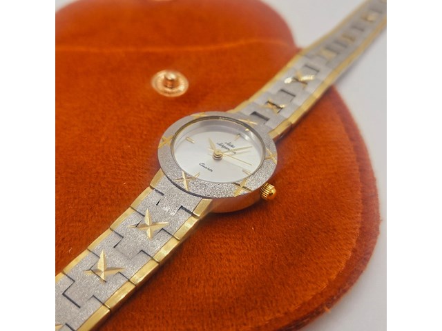 Jules jürgensen frosted two tone horloge - afbeelding 2 van  5