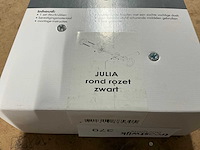 Julia rond rozet deurbeslag (13x) - afbeelding 2 van  3