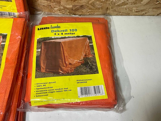 Jumbo dekzeil 4x6m (5x) - afbeelding 5 van  5