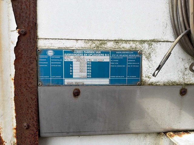 Jumbo do270.6 oplegger - afbeelding 18 van  26