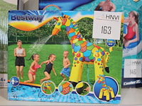 Jumbo giraffe sproeier bestway art, afm. 142 cm x 104 cm x198 cm. - afbeelding 1 van  2
