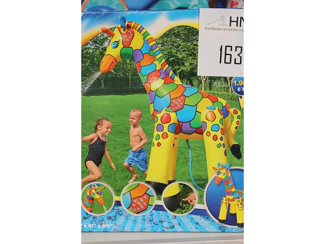 Jumbo giraffe sproeier bestway art, afm. 142 cm x 104 cm x198 cm. - afbeelding 2 van  2
