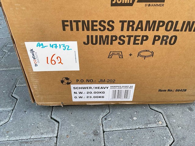 Jumpstep - fitnesstrampoline - trampoline - afbeelding 7 van  15