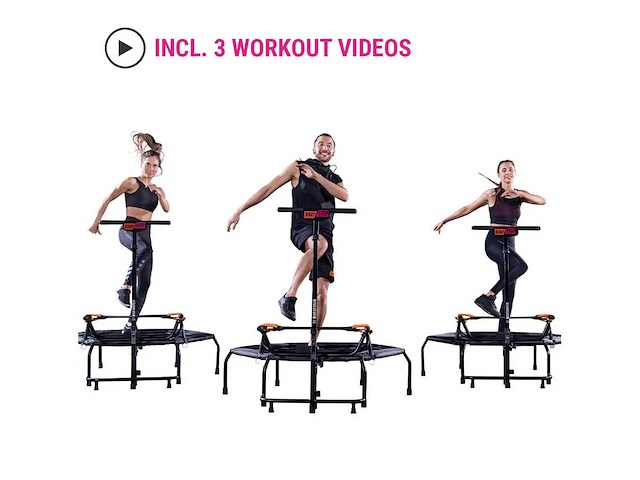 Jumpstep - fitnesstrampoline - trampoline - afbeelding 9 van  12