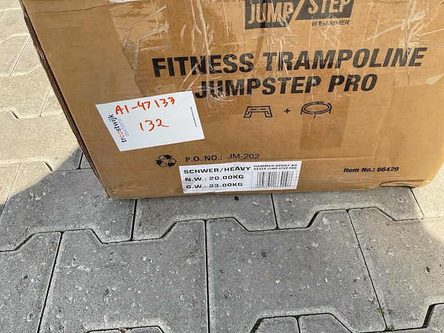 Jumpstep - fitnesstrampoline - trampoline - afbeelding 3 van  11
