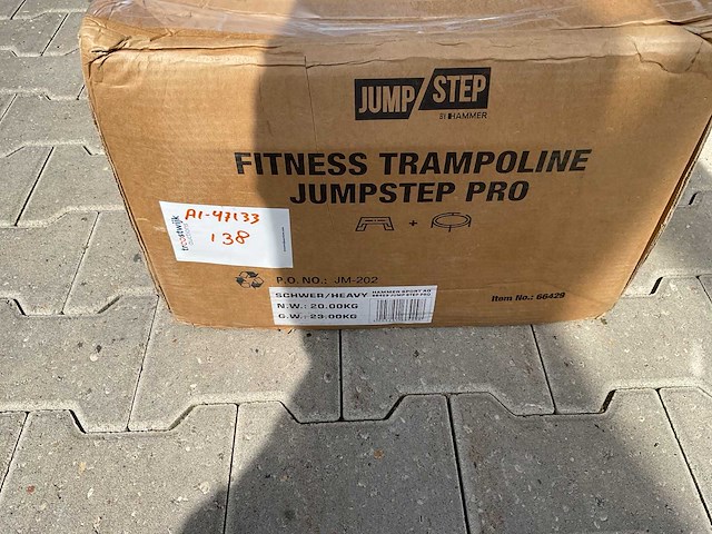 Jumpstep - fitnesstrampoline - trampoline - afbeelding 1 van  1