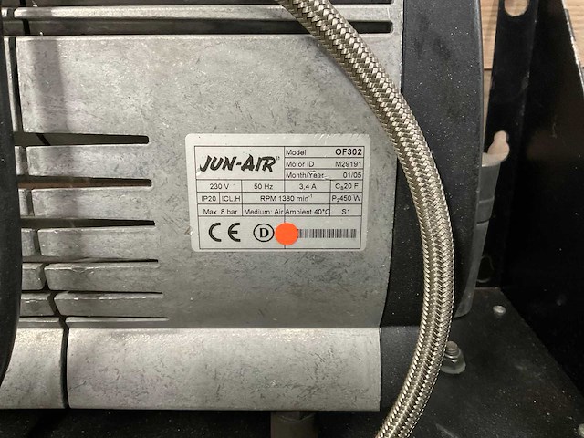 Jun-air of302 partij luchtcompressor - afbeelding 3 van  4