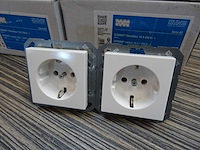 Jung - as1520-2eluxww - wandcontactdoos (25x) - afbeelding 1 van  2