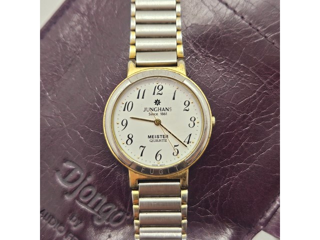 Junghans meister quartz two tone horloge - afbeelding 1 van  5