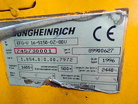 Jungheinrich - 1996 - efg-v 16 - vorkheftruck - afbeelding 6 van  32