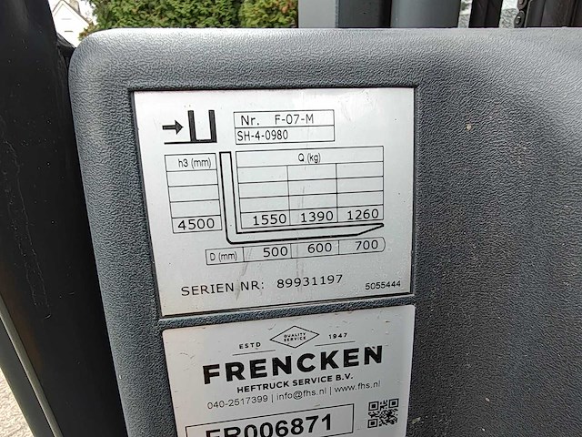 Jungheinrich - 2003 - ac16 - vorkheftruck - afbeelding 2 van  29