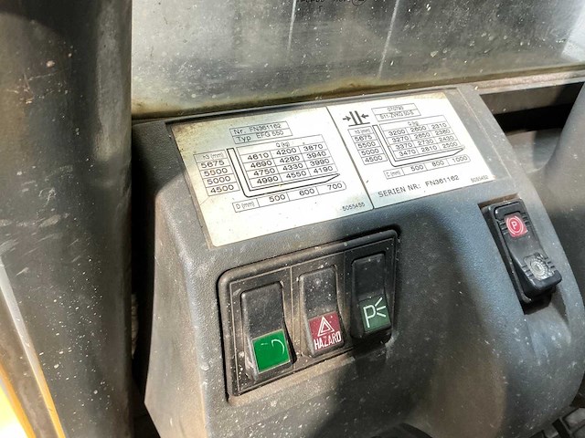 Jungheinrich - 2007 - efg550 - vorkheftruck - afbeelding 15 van  16