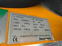 Jungheinrich - 2007 - etv214 - reach truck - reachtruck - heftruck - afbeelding 10 van  15
