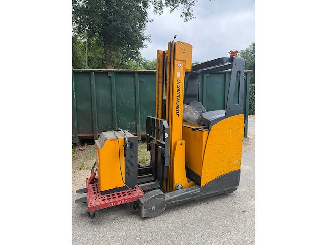 Jungheinrich - 2007 - etv214 - reach truck - reachtruck - heftruck - afbeelding 8 van  15