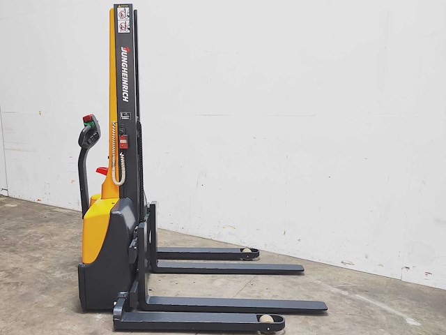 Jungheinrich - 2008 - emc b10 - breedspoor stapelaar - afbeelding 4 van  9