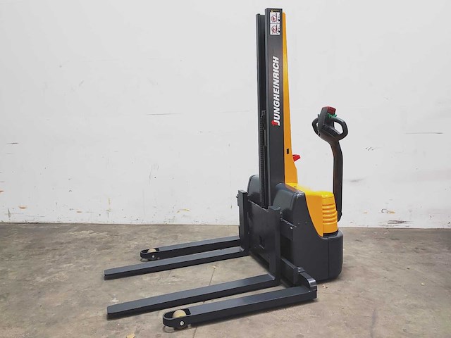 Jungheinrich - 2008 - emc b10 - breedspoor stapelaar - afbeelding 9 van  9