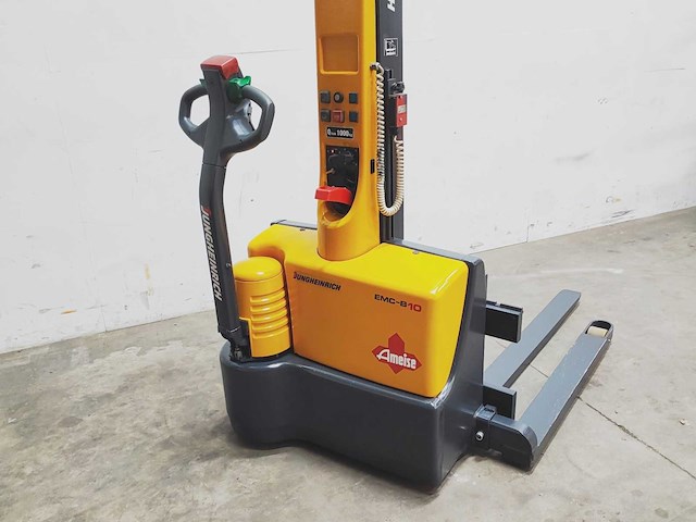 Jungheinrich - 2008 - emc b10 - breedspoor stapelaar - afbeelding 6 van  9