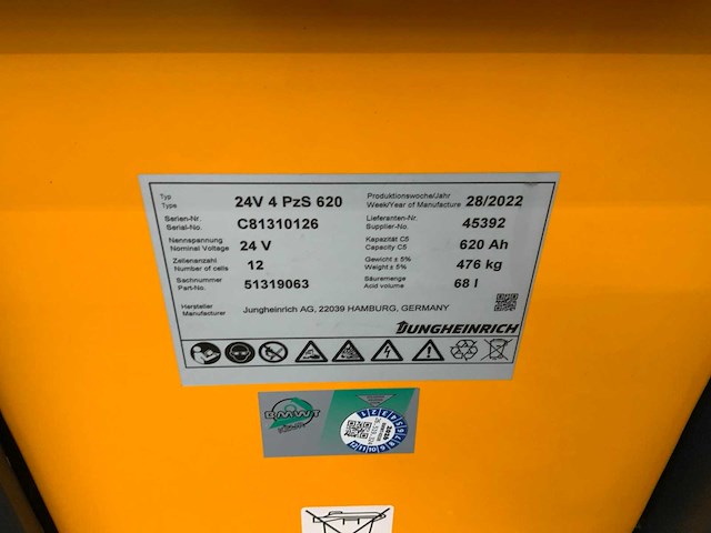 Jungheinrich - 2009 - eks110 - orderpicker - afbeelding 11 van  11