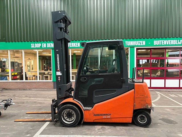 Jungheinrich - 2014 - efg 540 ge-500zt - vorkheftruck - afbeelding 19 van  22