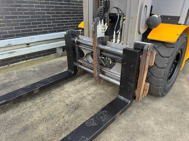 Jungheinrich - 2016 - dfg-550-s - 3.5m duplex, side-shift, vorkensteller - vorkheftruck - afbeelding 10 van  11