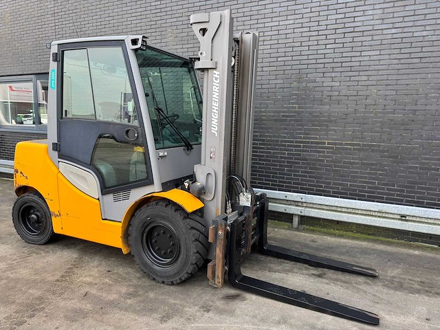 Jungheinrich - 2016 - dfg-550-s - 3.5m duplex, side-shift, vorkensteller - vorkheftruck - afbeelding 6 van  10