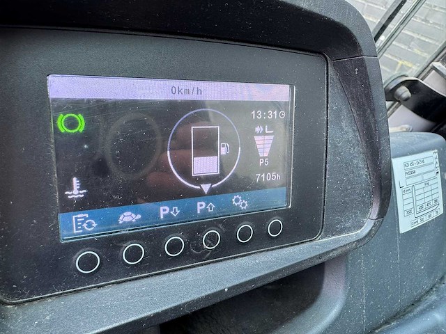 Jungheinrich - 2016 - dfg-550-s - 3.5m duplex, side-shift, vorkensteller - vorkheftruck - afbeelding 2 van  10