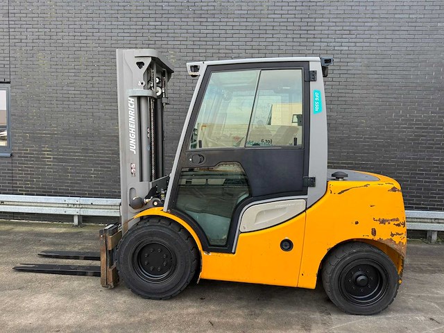 Jungheinrich - 2016 - dfg-550-s - 3.5m duplex, side-shift, vorkensteller - vorkheftruck - afbeelding 2 van  11