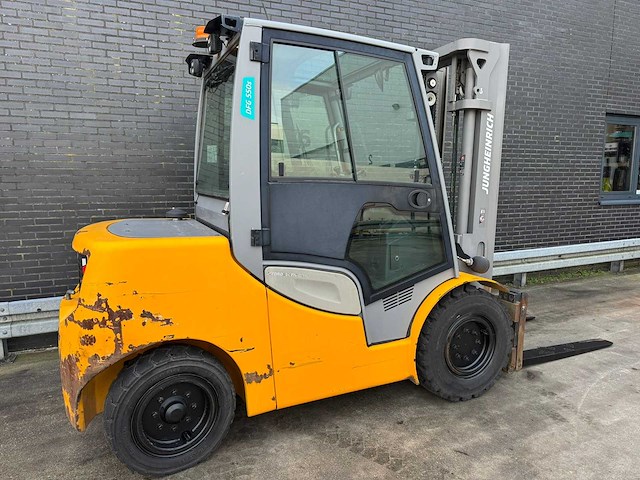 Jungheinrich - 2016 - dfg-550-s - 3.5m duplex, side-shift, vorkensteller - vorkheftruck - afbeelding 4 van  11