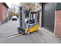 Jungheinrich - 2016 - efg218 - 5.57m triplex, free-lift, side-shift - vorkheftruck - afbeelding 1 van  16