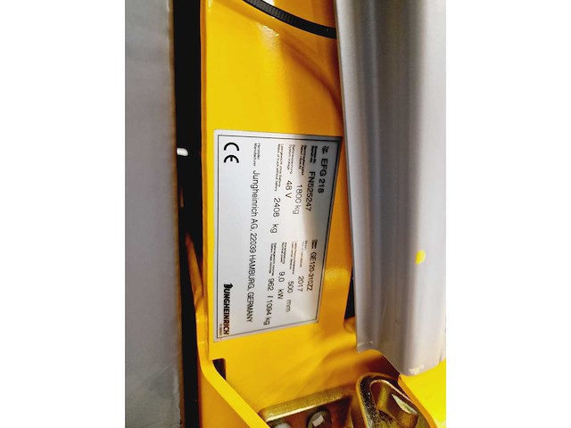 Jungheinrich - 2017 - efg 218 - vorkheftruck - free-lift - side-shift - afbeelding 27 van  35