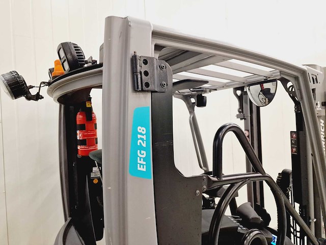 Jungheinrich - 2017 - efg 218 - vorkheftruck - free-lift - side-shift - afbeelding 25 van  35