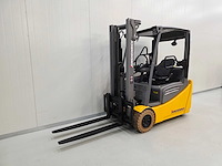 Jungheinrich - 2017 - efg216 - 3.1m duplex, free-lift, side-shift - vorkheftruck - afbeelding 1 van  30
