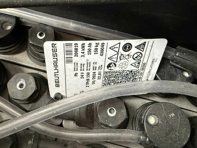 Jungheinrich - 2017 - ejc 110 - elektrische palletwagen - afbeelding 4 van  9