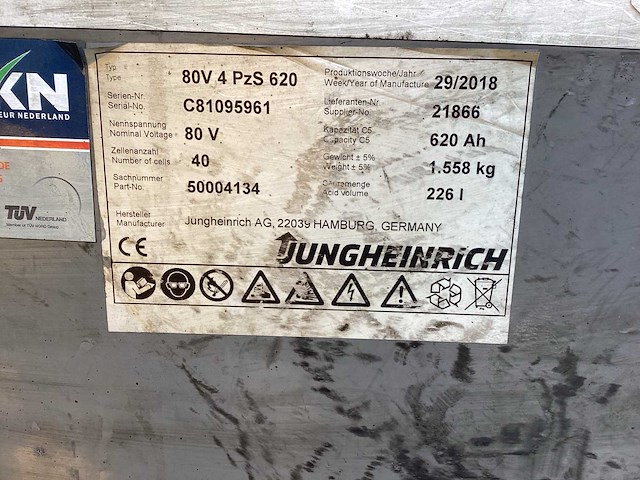 Jungheinrich - 2018 - efg430k - vorkheftruck - afbeelding 21 van  34