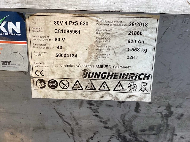 Jungheinrich - 2018 - efg430k - vorkheftruck - afbeelding 21 van  33