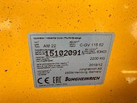 Jungheinrich - 2019 - am22 - hand hydraulische palletwagen - afbeelding 1 van  1