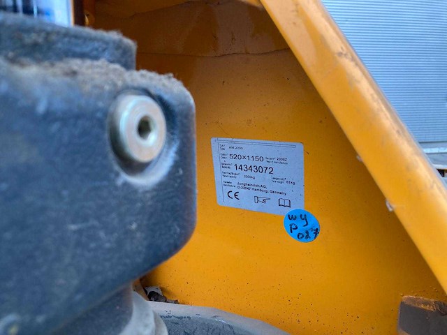 Jungheinrich - am2200 - palletwagen 2.2t - afbeelding 3 van  5