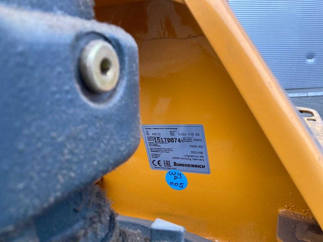 Jungheinrich - am2200 - palletwagen 2.2t - afbeelding 6 van  6