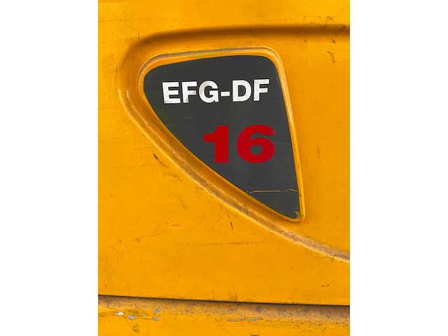 Jungheinrich - efg-df 16 - elektrische vorkheftruck - afbeelding 8 van  8