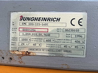 Jungheinrich - emc 10g-115-160e - elektrische palletwagen/stapelaar - afbeelding 8 van  8