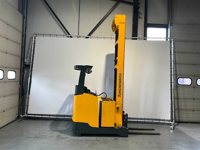 Jungheinrich - etv 216 - reach truck triplex - freelift - sideshift - afbeelding 8 van  12