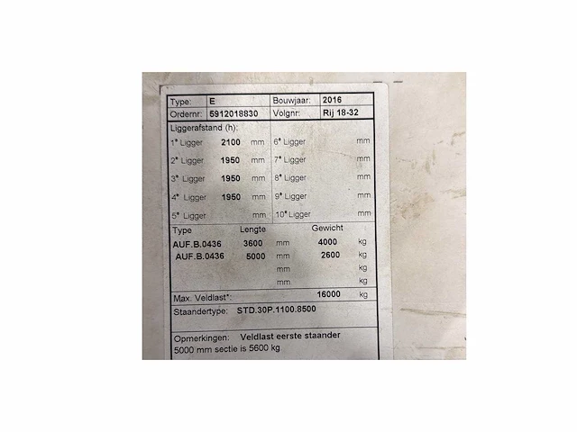 Jungheinrich - mpb - zwaarlast palletstelling 10x80 4000kg per liggerlaag - afbeelding 5 van  13